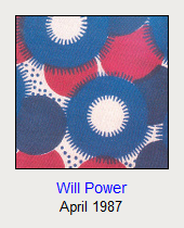 Will Power, April 1987
